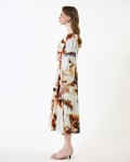 SIXDO G-Brown Woven Loose Dress